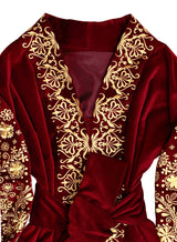 Kaftan with embroidery
