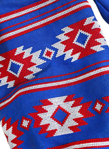 Boho style kaftan with embroidery
